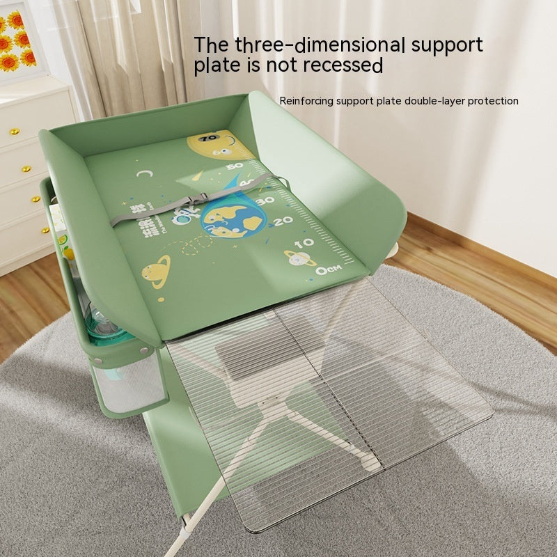 Foldable Multifunctional Baby Changing Table with Storage โ Portable & Durable for Home Use