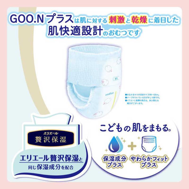 GOO.N Plus Premium Skin Comfort Nappy Pants - Size L (9-14kg) (54 pack) Carton Sale