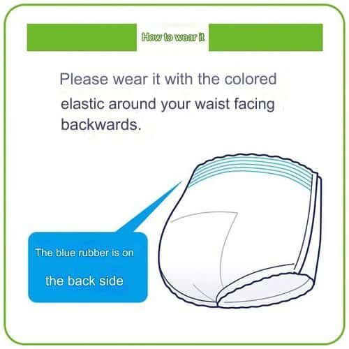 Unicharm Lifree Underwear Sensation Super Thin Adult Nappy Pants, Size M (60-85cm Waist), 600ml (4 Urinations), 22 Pieces β NDIS Eligible