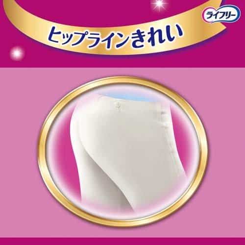 Lifree Urine Care Clean Style Pants - Natural Blue - Size L (Waist 75-100cm, Hips 90~105cm) - 18 Pieces | Unicharm