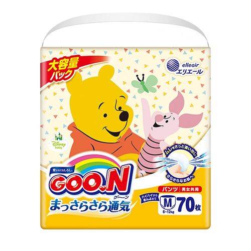 GOO.N Disney Smooth Ventilation Baby Pull Up Nappy Pants