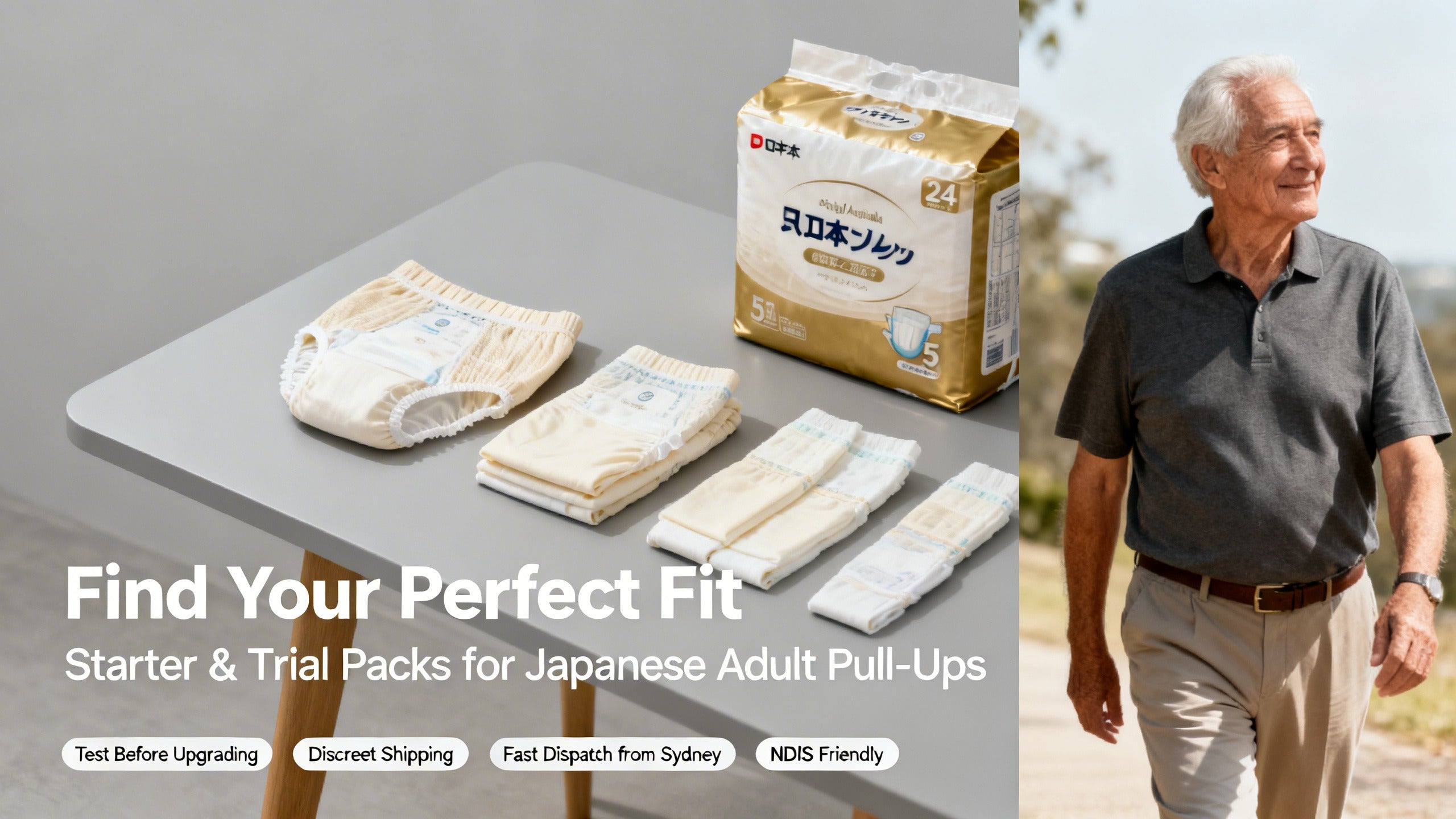 Japanese Adult Incontinence Sample Packs Australia | Starter Trials ...