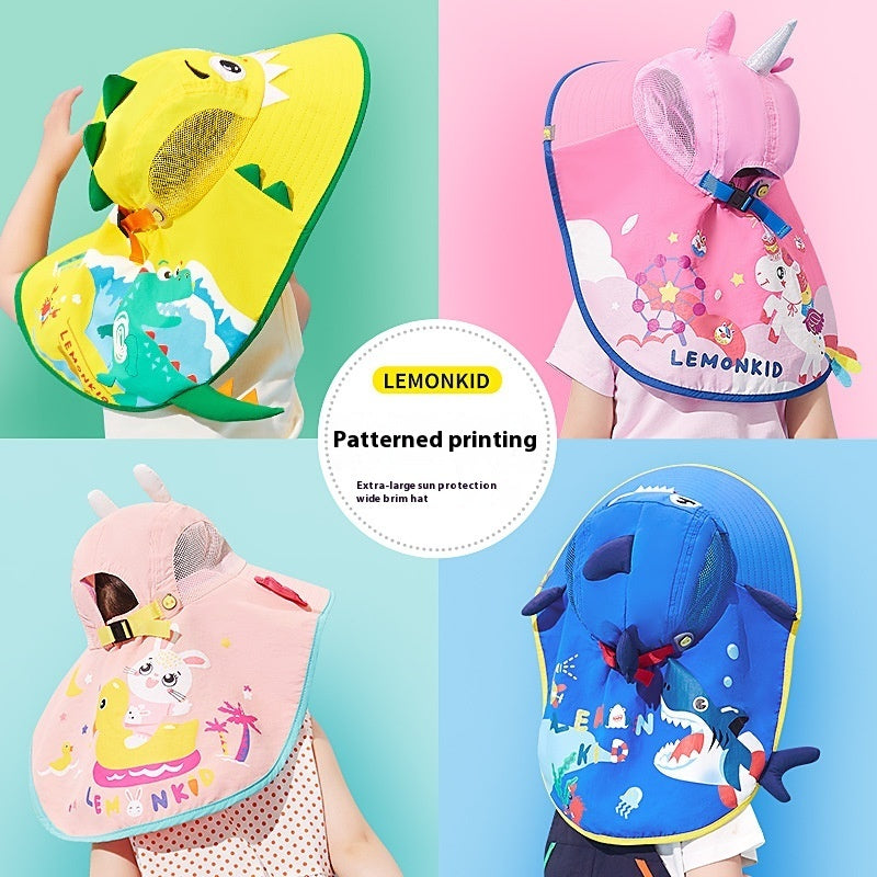 Lemonkids Outdoor Children’s Sun Protection Fisherman Hat – UPF 50+ Summer Baby & Toddler Sun Hat