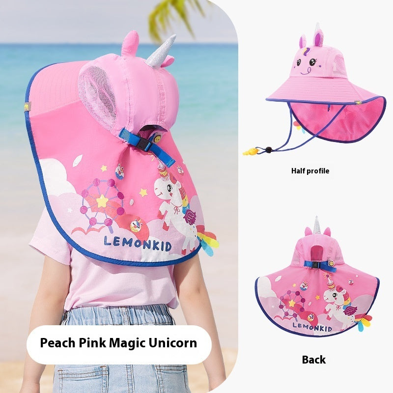 Lemonkids Outdoor Children’s Sun Protection Fisherman Hat – UPF 50+ Summer Baby & Toddler Sun Hat