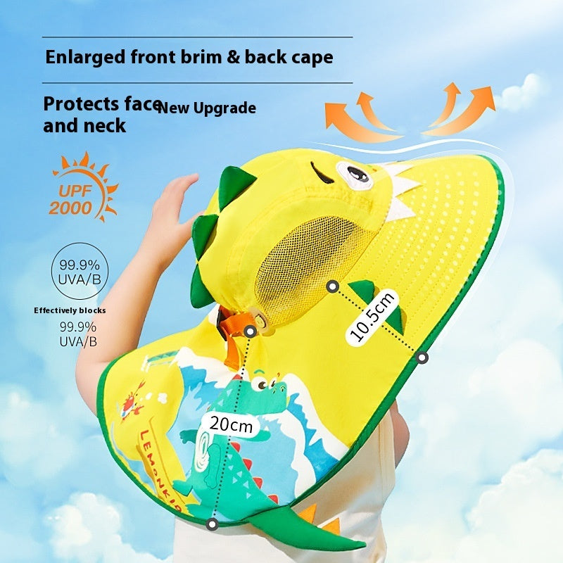 Lemonkids Outdoor Children’s Sun Protection Fisherman Hat – UPF 50+ Summer Baby & Toddler Sun Hat