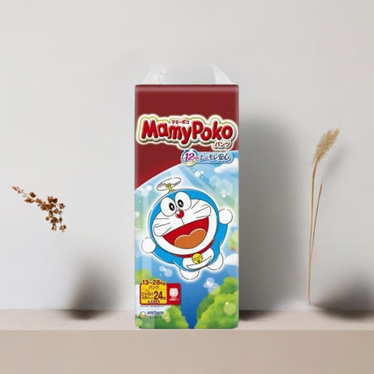 Unicharm MamyPoko Nappy Pants XXL Size (13-28kg) - 24 Pack - UltraDry Comfort
