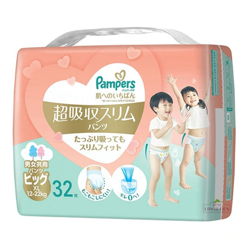 Pampers Premium Super Slim & Super Absorbent Nappy Pants | Size M to XL | Best for Sensitive Skin Babies | Nappy King AU