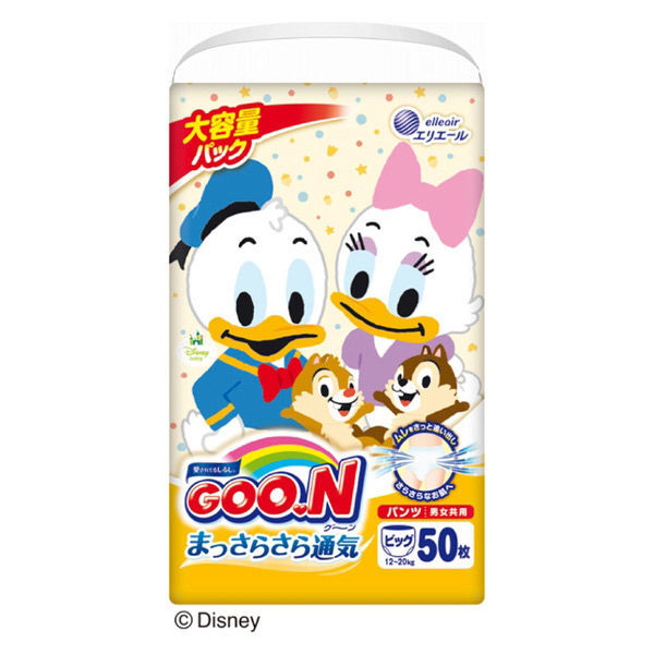 GOO.N Disney Smooth Ventilation Baby Nappy Pants