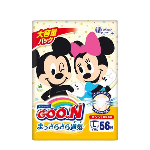 GOO.N Disney Smooth Ventilation Baby Nappy Pants